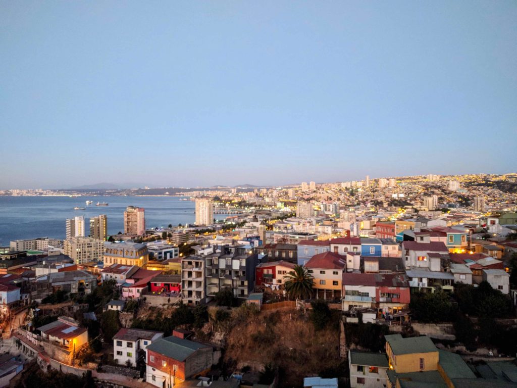Living in colorful Valparaiso, Chile